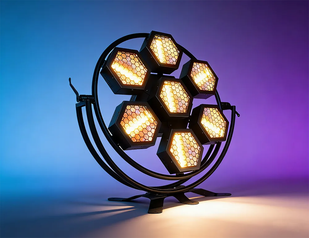 مميزات الضوء العاكس للمسرح LED.